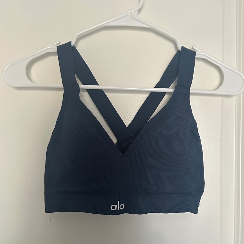 Alo Seamless Ribbed Favorite Bra